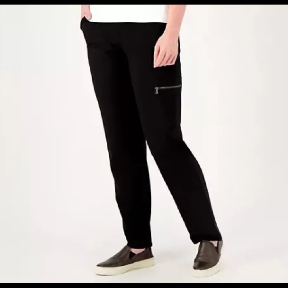 Susan Graver Premium Stretch Crop Pants
